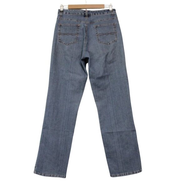 CAbi Jeans Size 8 Boot Cut Stretch Denim Vintage Blue Classic - Picture 7 of 11